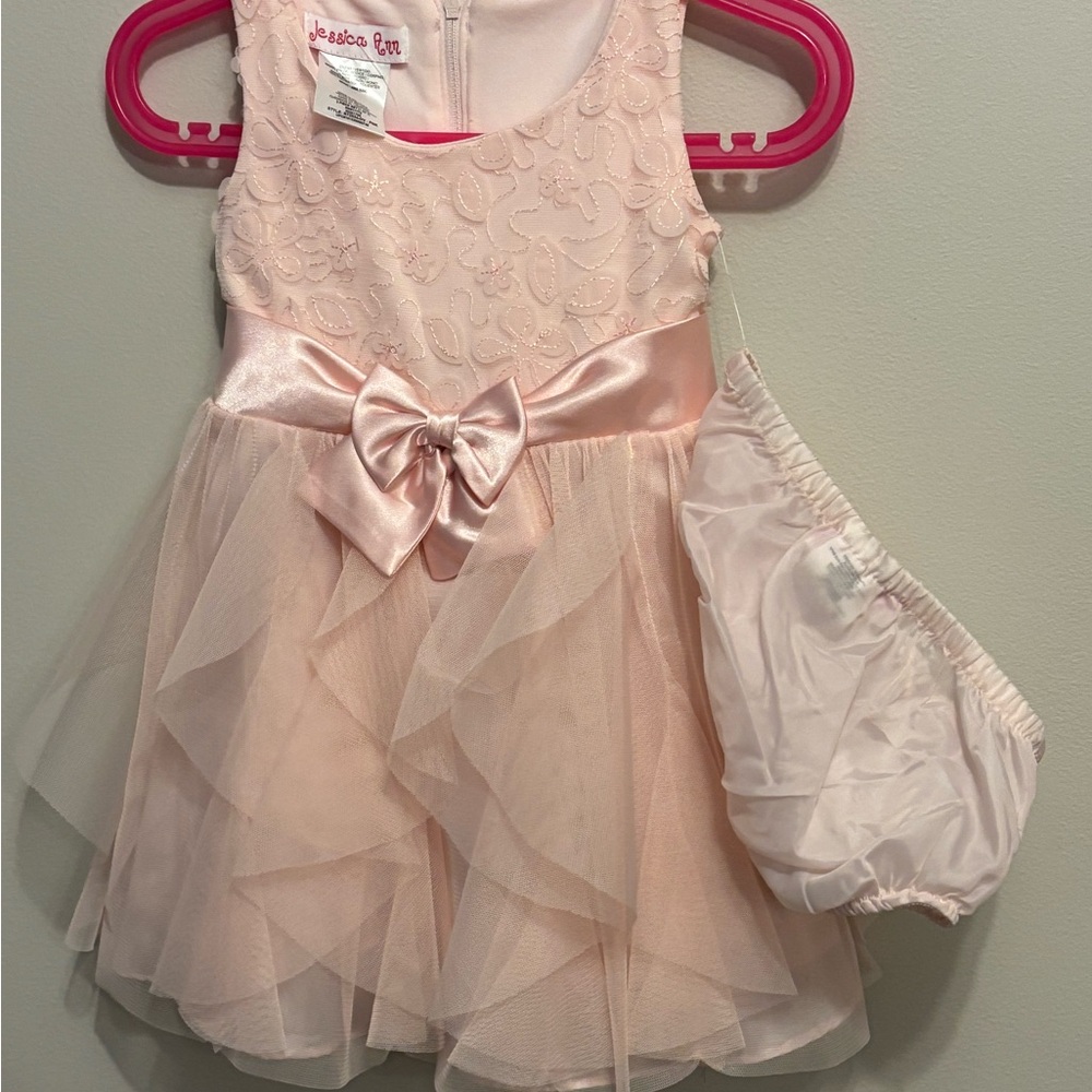 Jessica Ann Pink Floral Dress